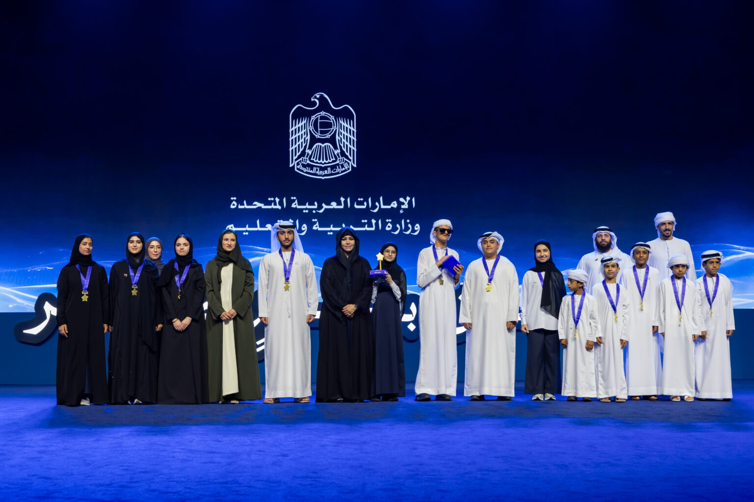 Mohammed bin Rashid congratulates UAE champion of 10th Arab Reading Challenge
