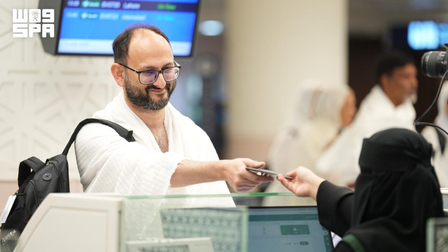 Passports Directorate Welcomes Umrah Pilgrims at Saudi Ports