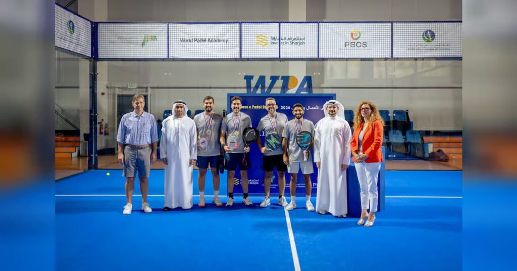 Game, set, invest: Sharjah courts Brazilian and Portuguese businesses through padel
