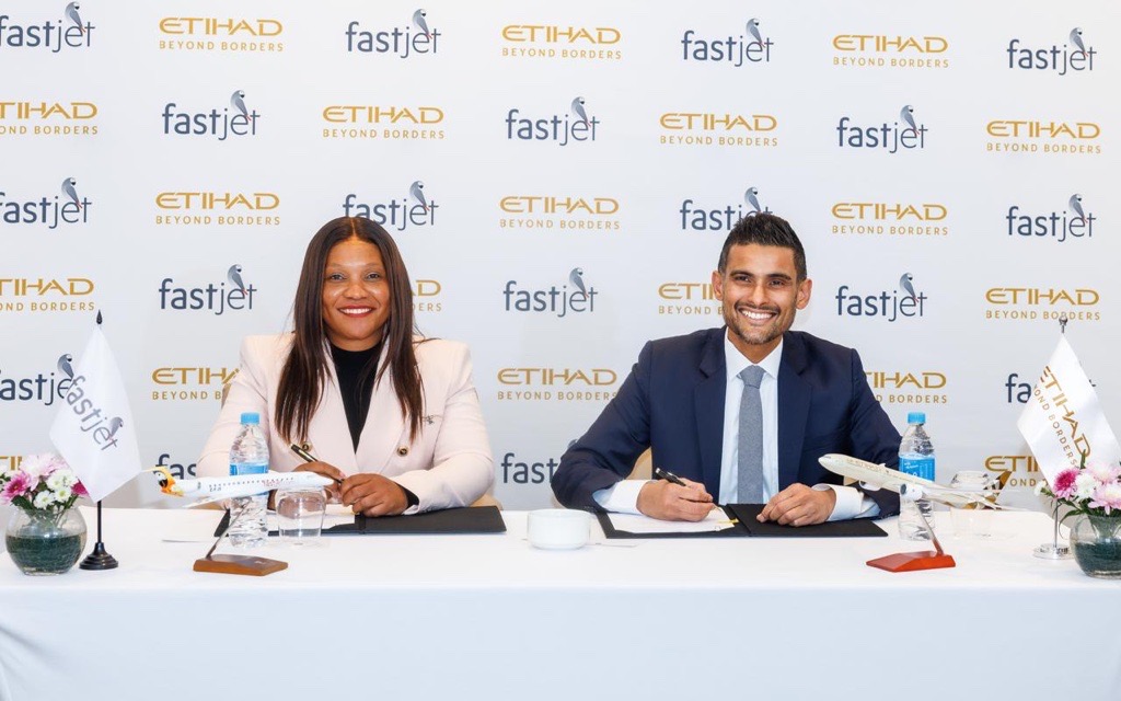 Etihad expands its African network with new Fastjet Zimbabwe partnership