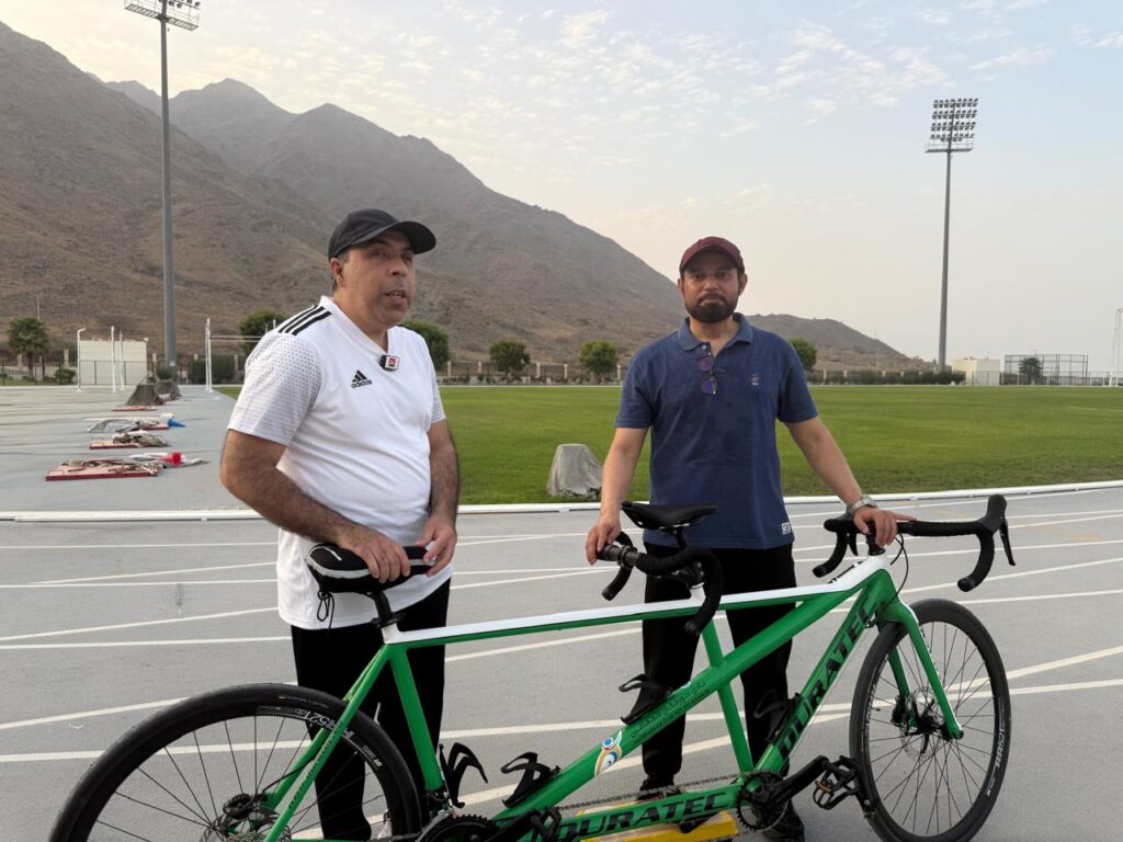 Khorfakkan Club for Disabled announces introduction of tandem cycling