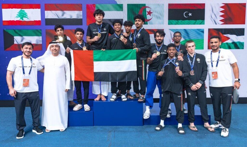 UAE Judo team raises medal tally to 11 at Arab Championship in Jordan