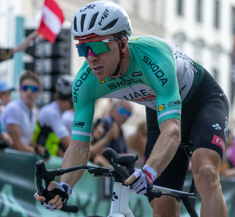 UAE Team Emirates-XRG Kevin Vermaerke’s consistency continues at the Tour of Austria