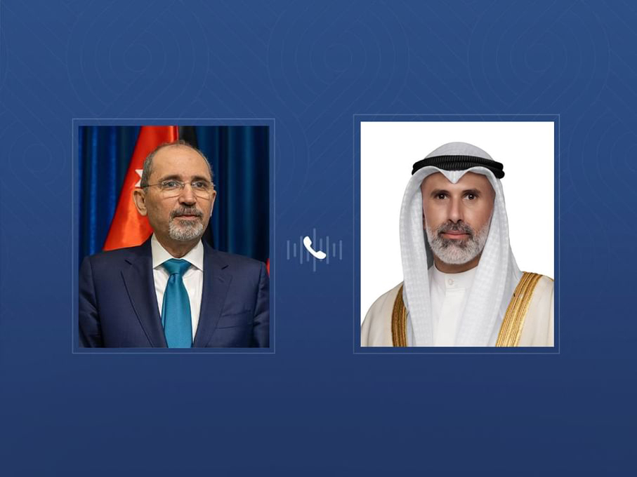 وزيرا خارجية الكويت والأردن يجددان إدانة الاعتداءات الإيرانية على بلديهما