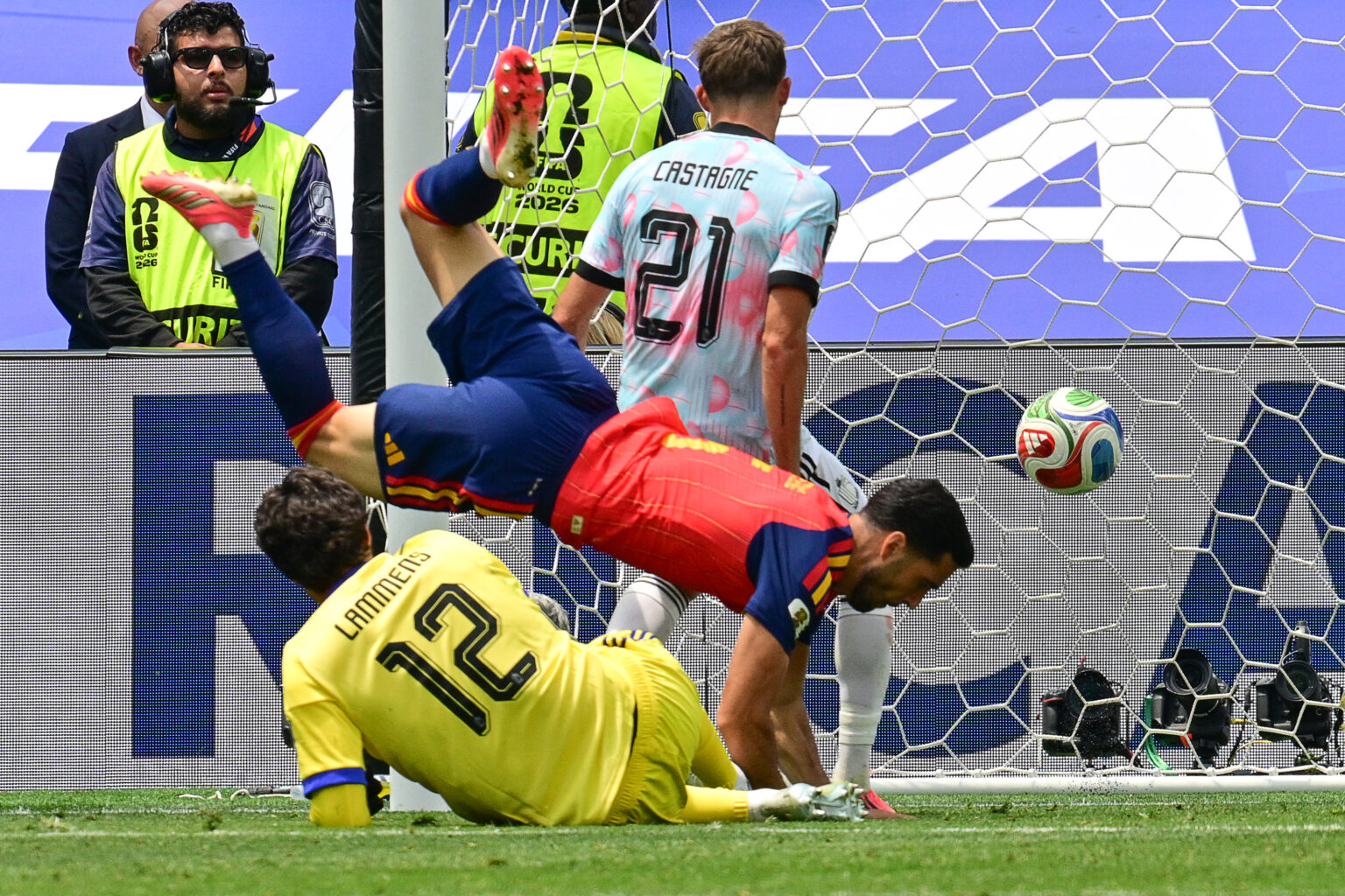 Spain beat Belgium 2-1 to reach World Cup semi-finals