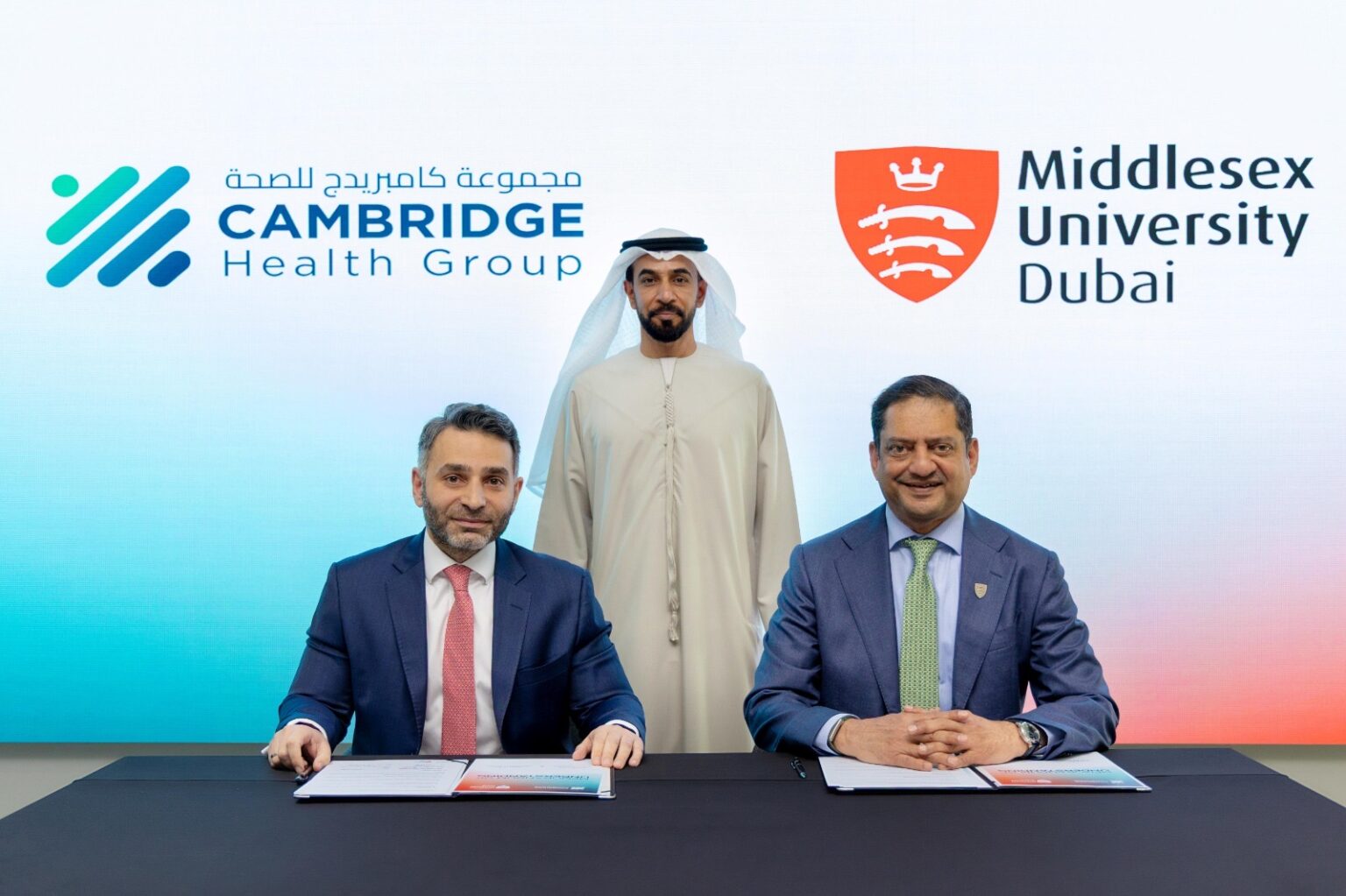 Cambridge Health Group, Middlesex University Dubai sign strategic partnership