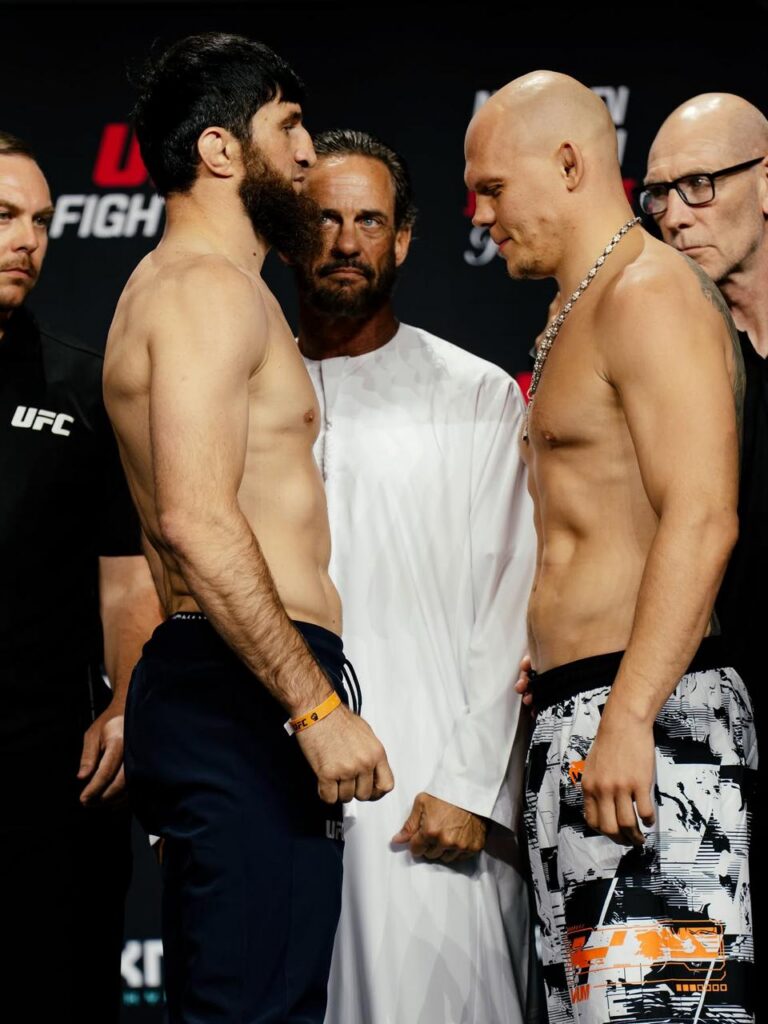 Ankalaev and Guskov headline UFC fights in global event tomorrow in Abu Dhabi