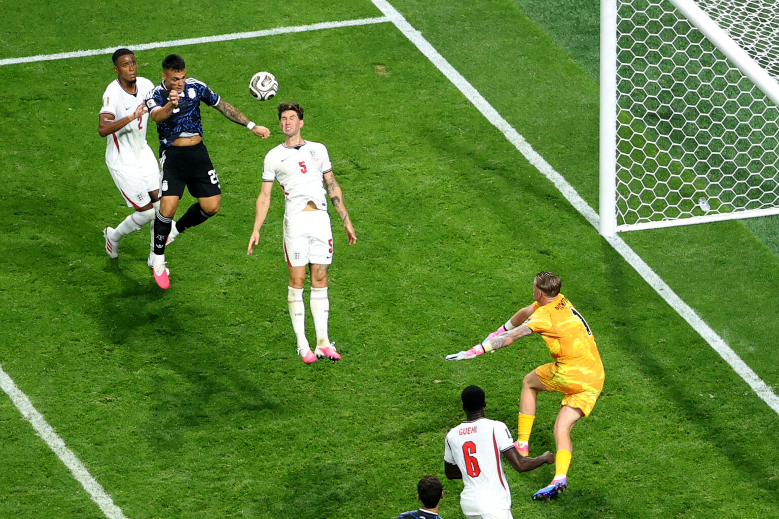 Argentina shocks England 2-1 to advance to World Cup final against Spain