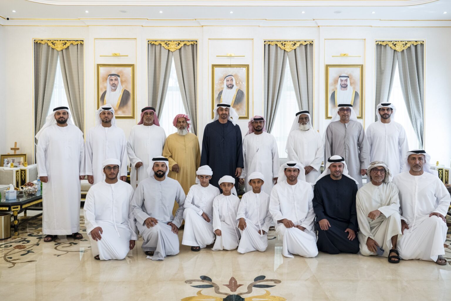 UAE President visits Saif Miftah Al Neyadi