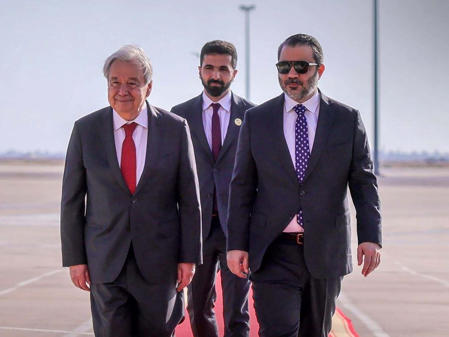 غوتيريش يصل إلى سوريا في أول زيارة منذ توليه منصبه