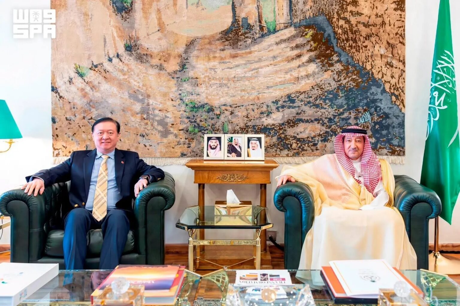 Vice Foreign Minister Receives Irish Ambassador and Chinese Ambassador