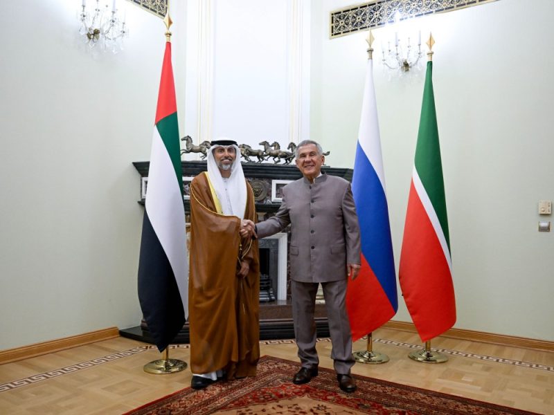 نيابة عن رئيس الدولة.. سهيل المزروعي يشارك في معرض ومؤتمر قازان للنفط والغاز في تتارستان الروسية