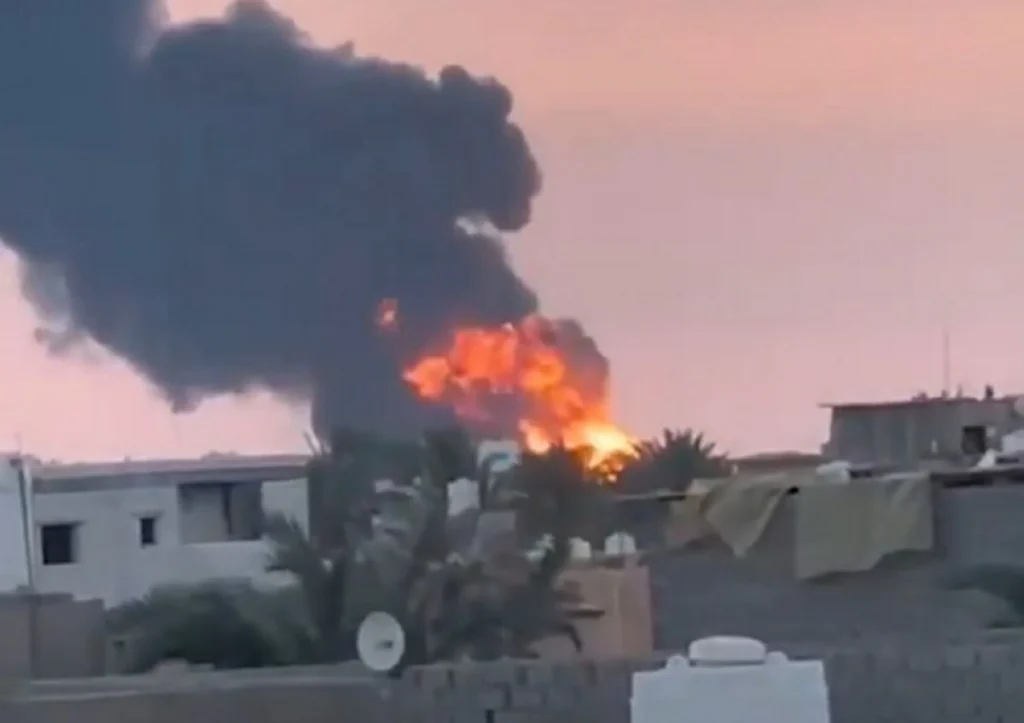 Drone strike targets oil facility in Libya’s Zawiya amid refinery fire