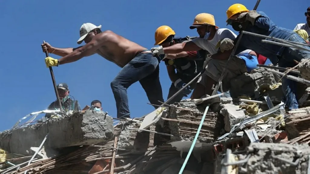 Rescuers search for survivors after earthquake kills 216 people in Colombia