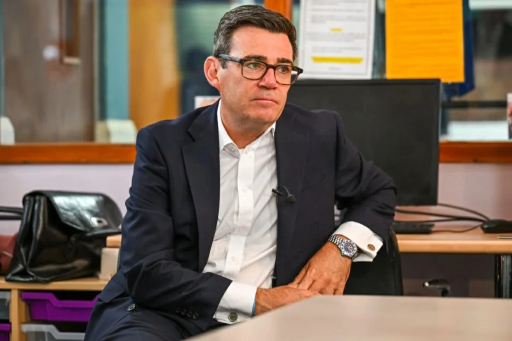 Britain’s Burnham exchanged messages with impersonator of top Trump aide