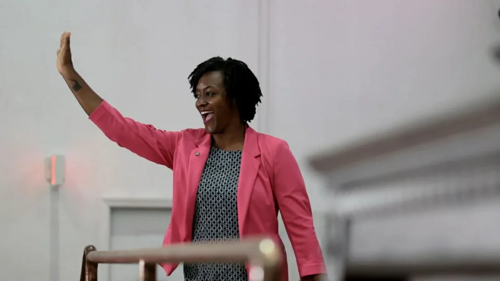 Democratic socialist Angie Nixon scores upset win in Florida Senate primary