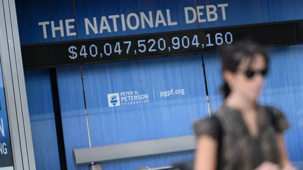 US national debt tops $40 trillion after doubling in a decade