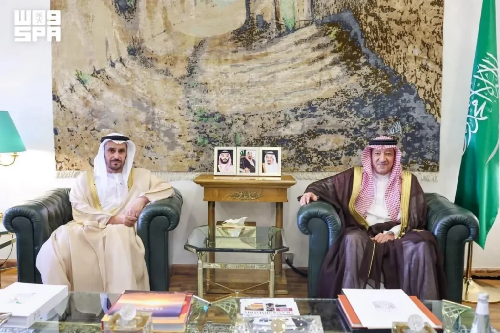 King Salman receives message from UAE president on enhancing bilateral relations
