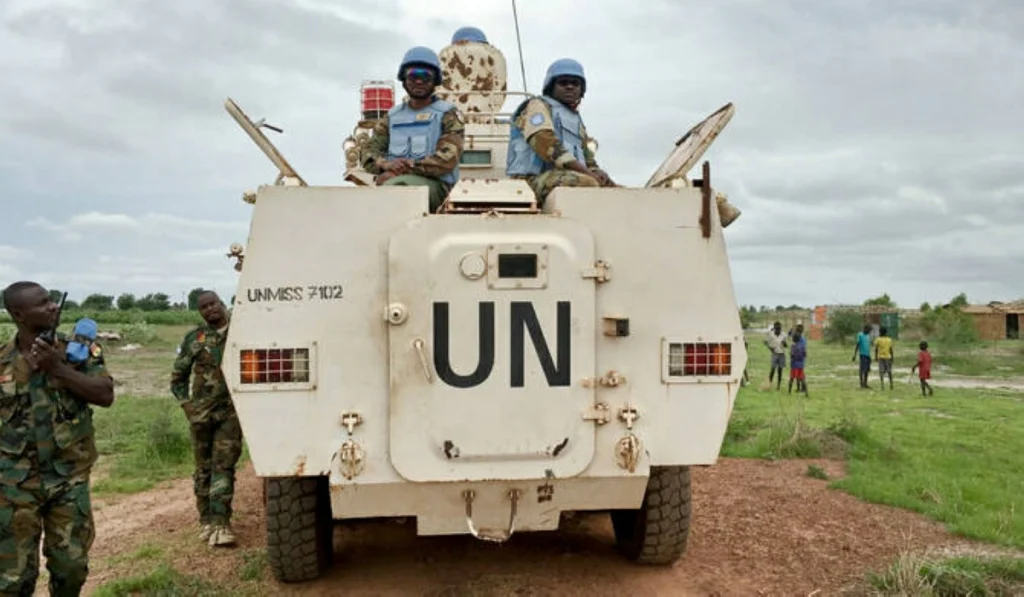 Armed men ambush a patrol in South Sudan, killing 2 UN peacekeepers
