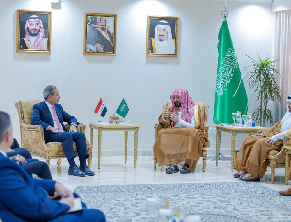 وزير العدل يبحث التعاون وتبادل الخبرات مع رئيس مجلس القضاء الأعلى العراقي