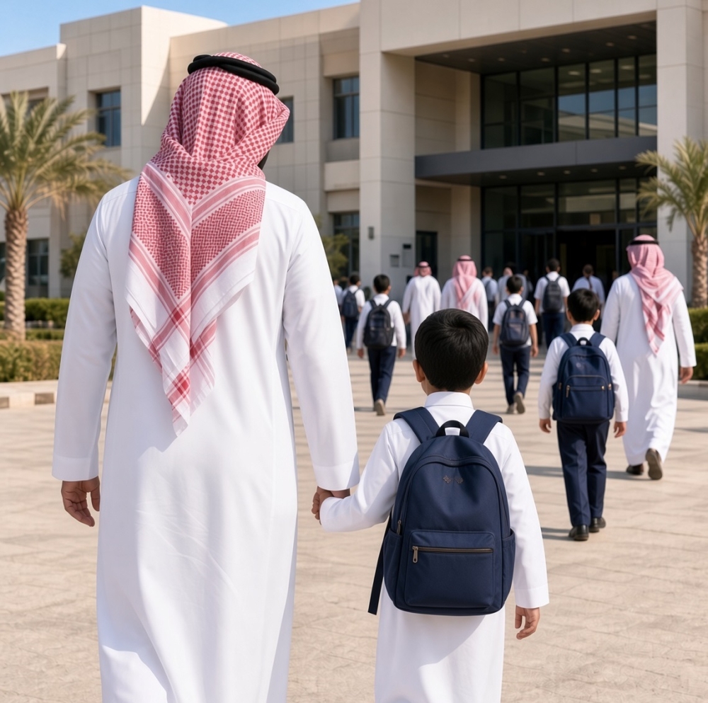«التعليم» تتيح للمعلمين مرافقة أطفالهم في الأيام الأولى للدراسة