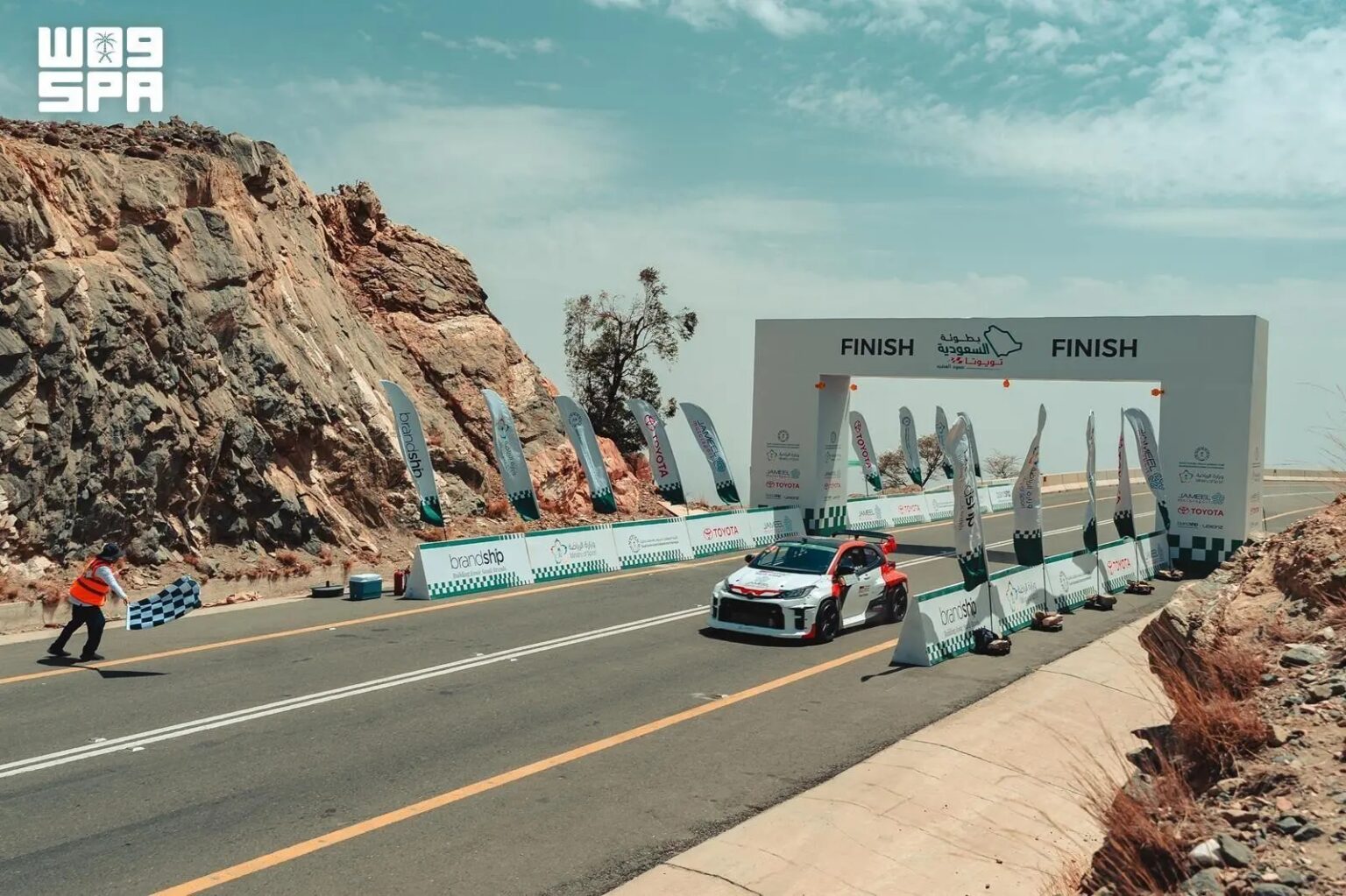 Final Round of Saudi Toyota Championship Hill Climb Kicks Off in Taif