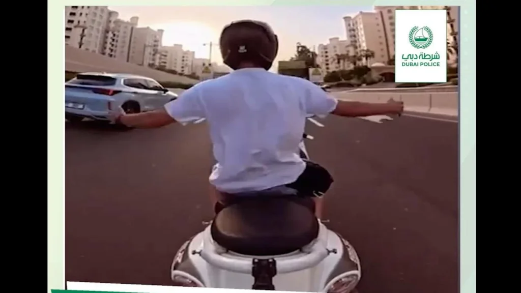 Dubai Police summons motorcyclist for driving at 290km/h, performing stunts