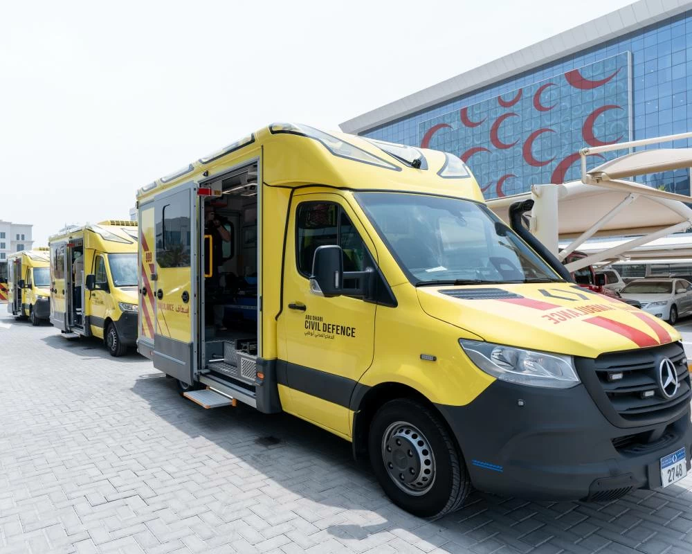 Abu Dhabi unveils new specialised smart ambulances to bring advanced emergency care closer to community