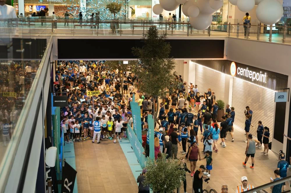 Dubai Mallathon surpasses 100,000 participants with 220 million steps in two months