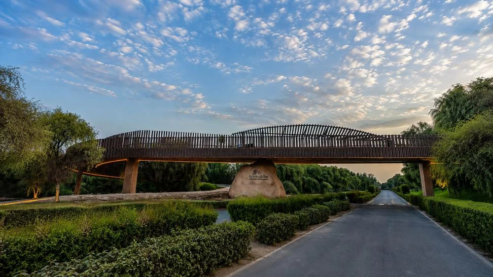 Dubai opens landmark bridge linking Mushrif’s mountain biking trails