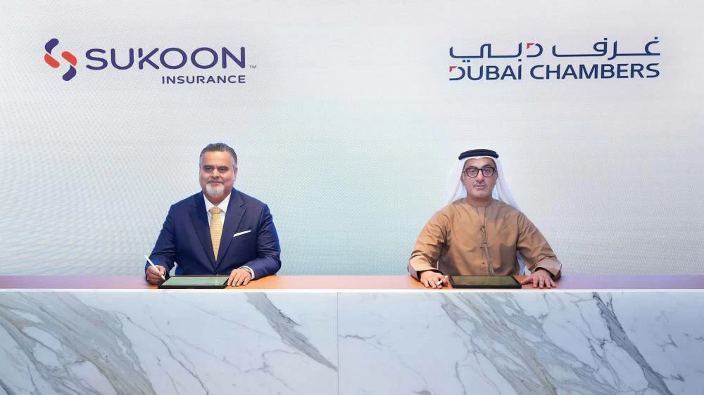 Dubai Chambers, Sukoon expand access to insurance, investment and employee benefit solutions for members