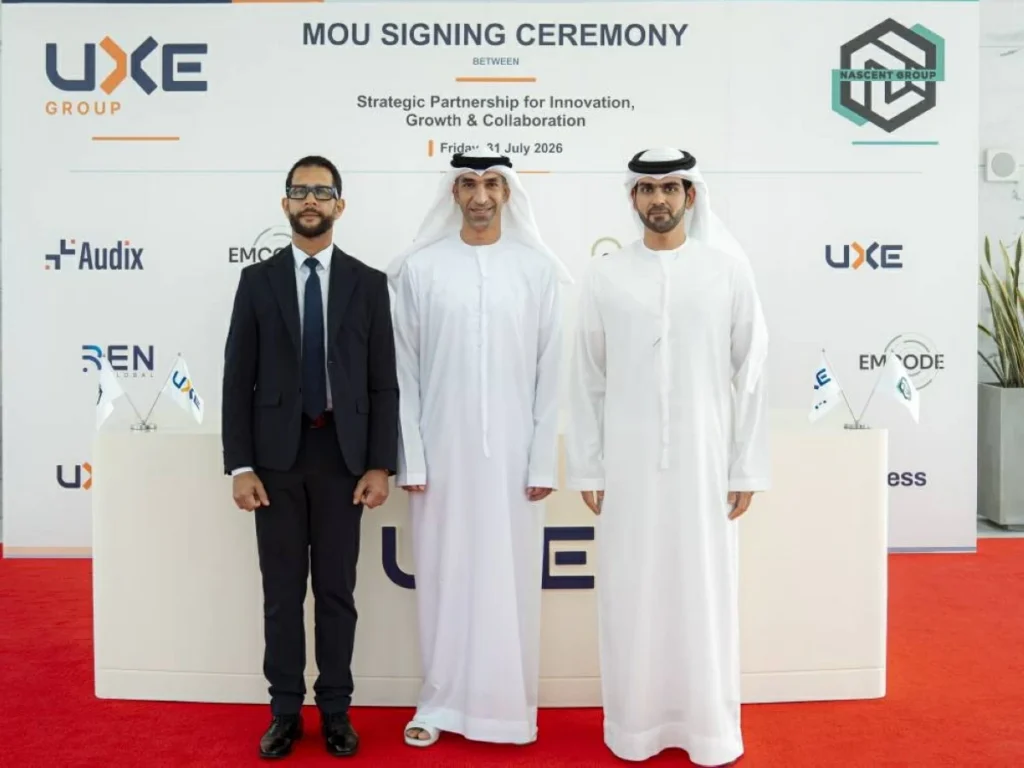 «يو إكس إي» الإماراتية و«ناسِنت» الجنوب إفريقية تعززان التحول الرقمي