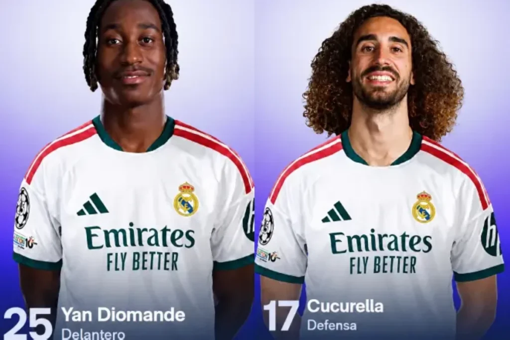 ريال مدريد يعلن أرقام نجومه للموسم الجديد