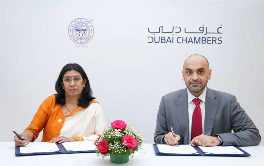 «غرف دبي» تبحث الفرص الاستثمارية مع «كارناتاكا» الهندية