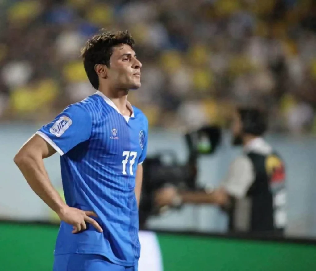 سيف رشيد يسجل جميع أهداف الطلبة العراقي في 3 مباريات