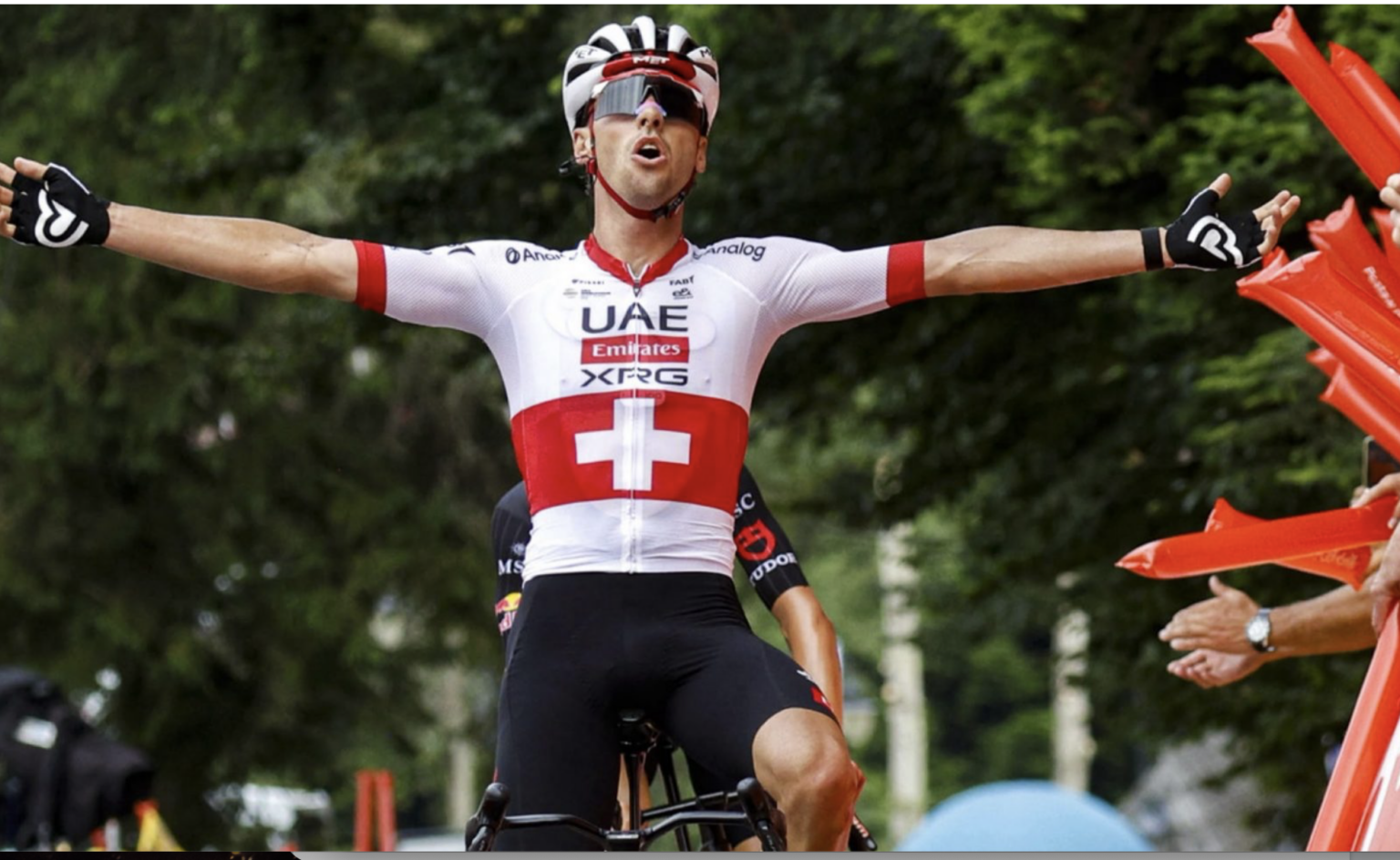 UAE Team Emirates-XRG's Jan Christen claims dramatic summit victory at Tour de Pologne