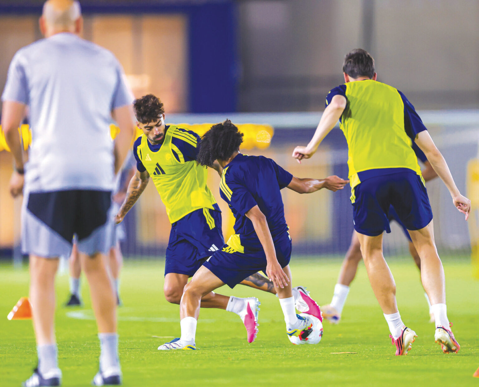 النصر يكمل تحضيراته للدرعية