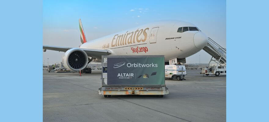 Emirates SkyCargo completes transport of Orbitworks’ Altair-1 ahead of October launch