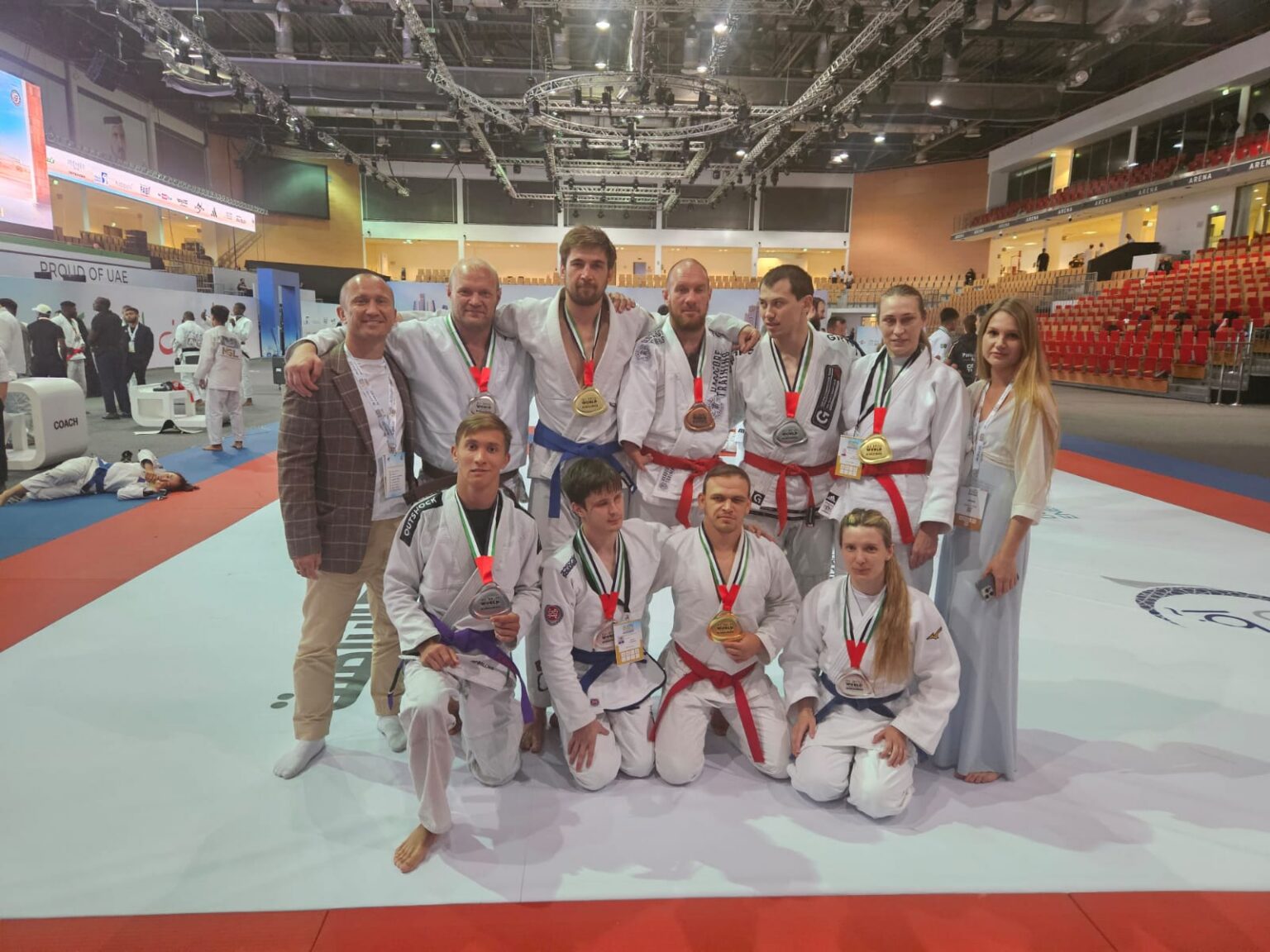 Russian Para Jiu-Jitsu wins 10 medals at Abu Dhabi World Championship