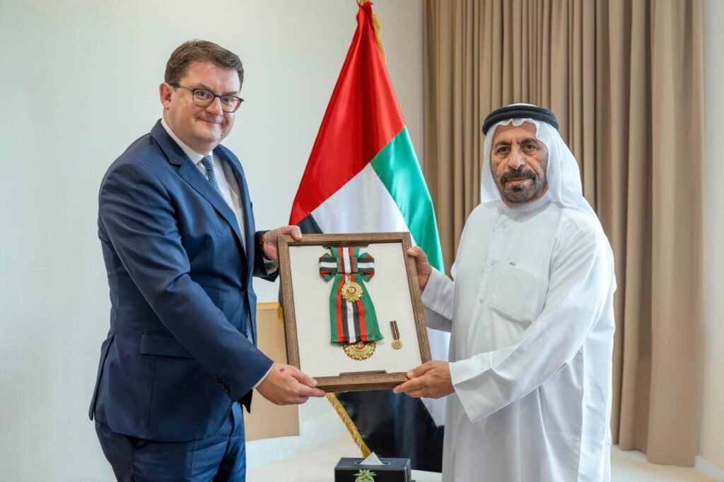 UAE President confers First-Class Order of Zayed II on Ambassador of Austria