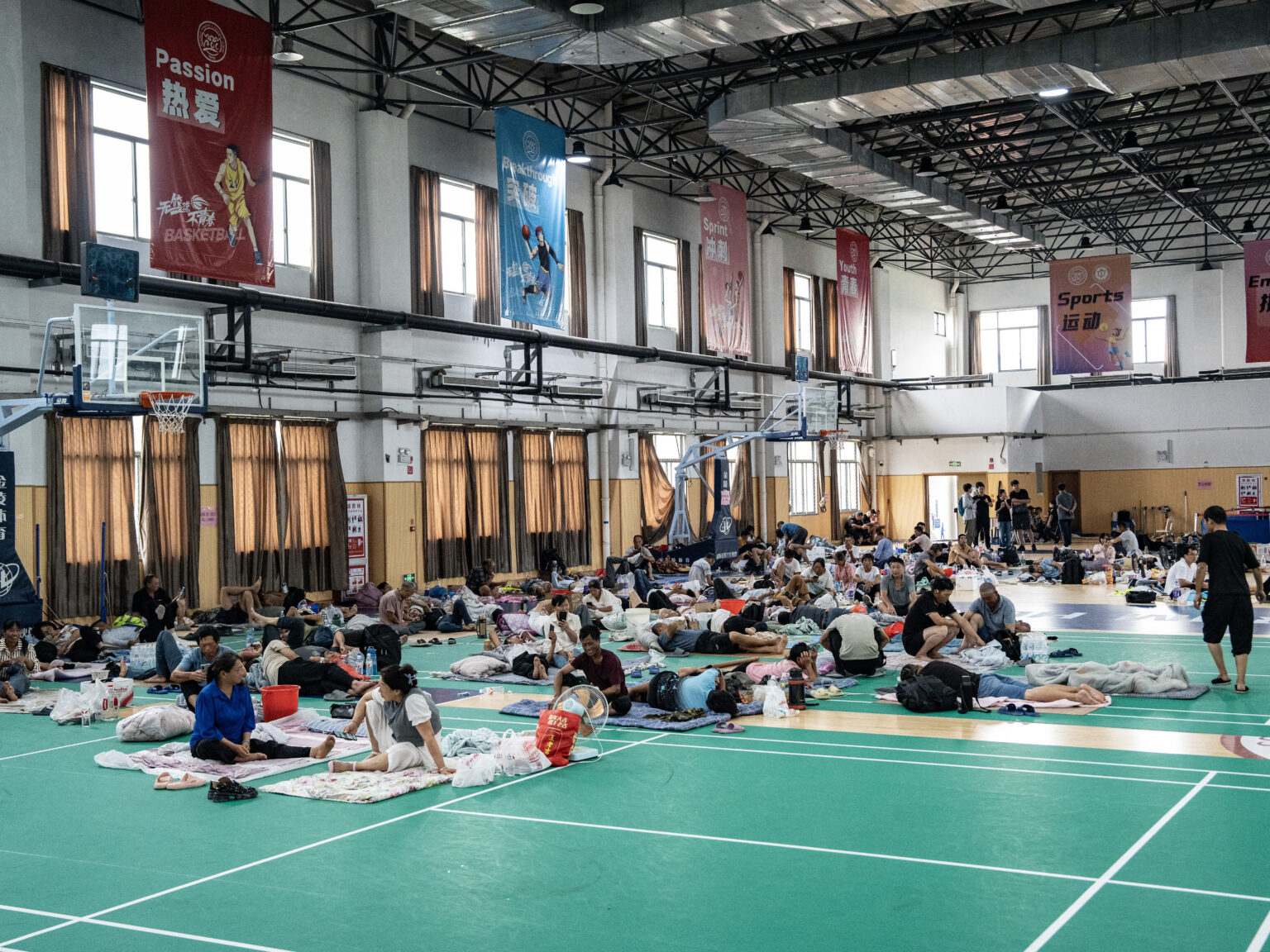 Typhoon Saudel makes landfall in China's Taizhou