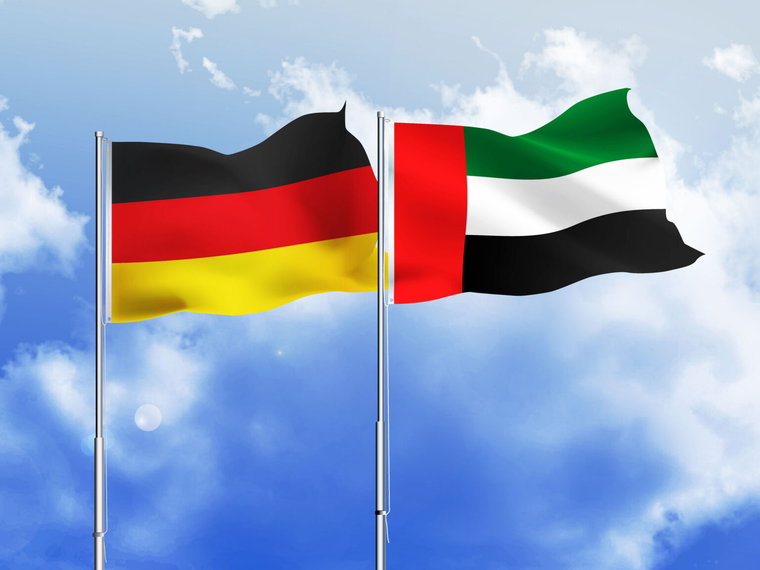 إعلان مشترك بمناسبة زيارة دولة من قبل صاحب السمو رئيس دولة الإمارات إلى جمهورية ألمانيا الاتحادية