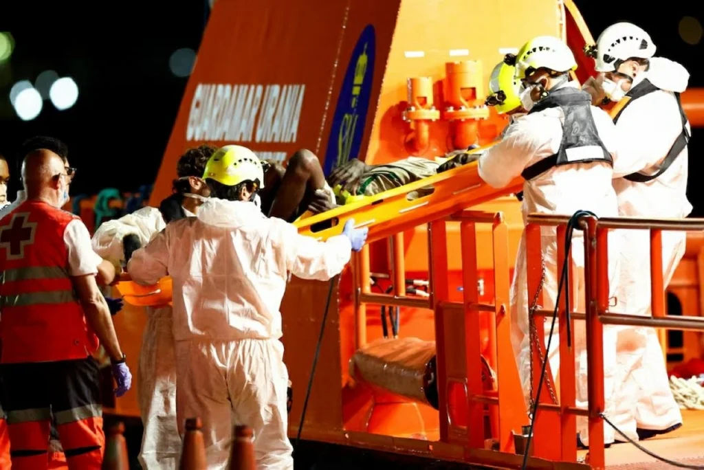 Dozens of migrants feared dead after boat rescued off Canary Islands