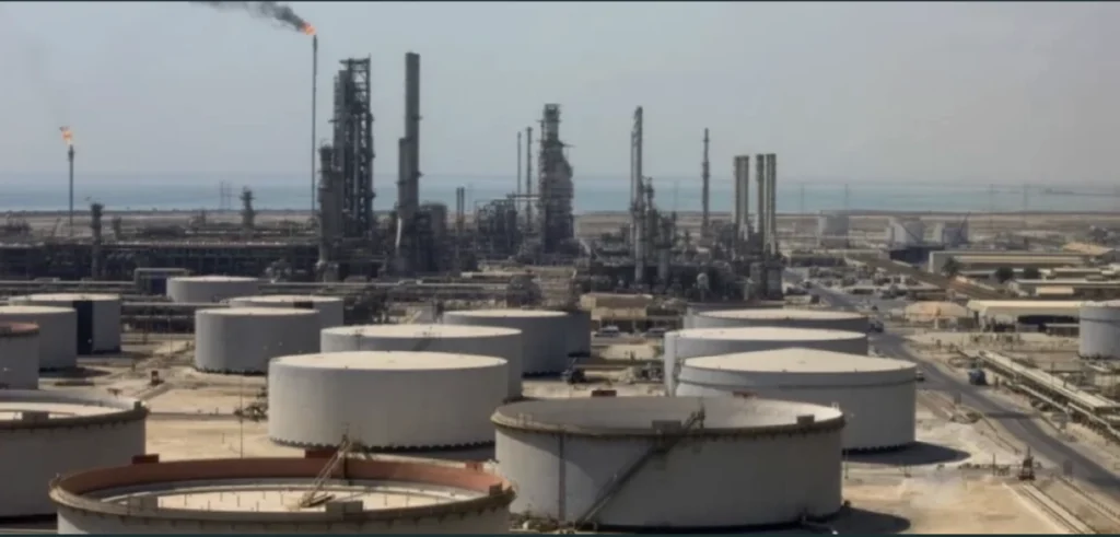 Saudi energy facilities targeted in southern region, fires halt some operations