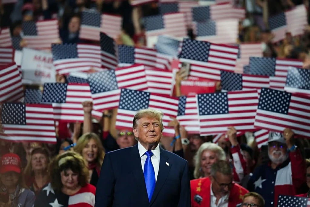 Trump defends Iran war, assails Democrats and promises cash to voters