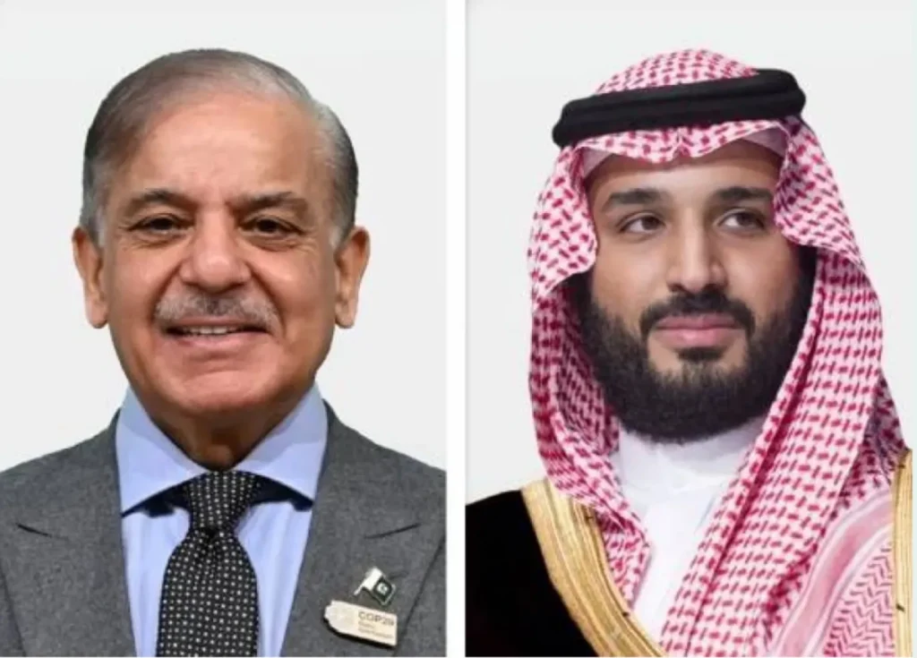 Pakistan PM calls Crown Prince to reaffirm full support and solidarity with Saudi Arabia