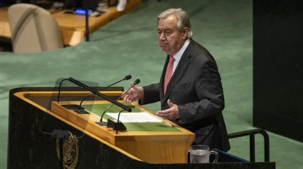 UN secretary-general warns two-state solution cannot remain ‘merely rhetorical’