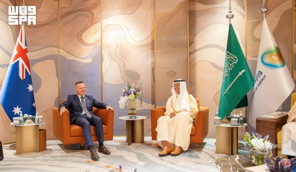 Saudi, Australian defense ministers review Saudi initiatives to address impacts of climate change