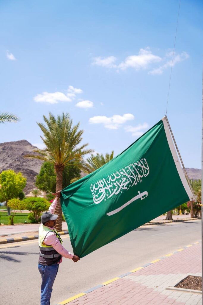نجران تبتهج باليوم الوطني السعودي