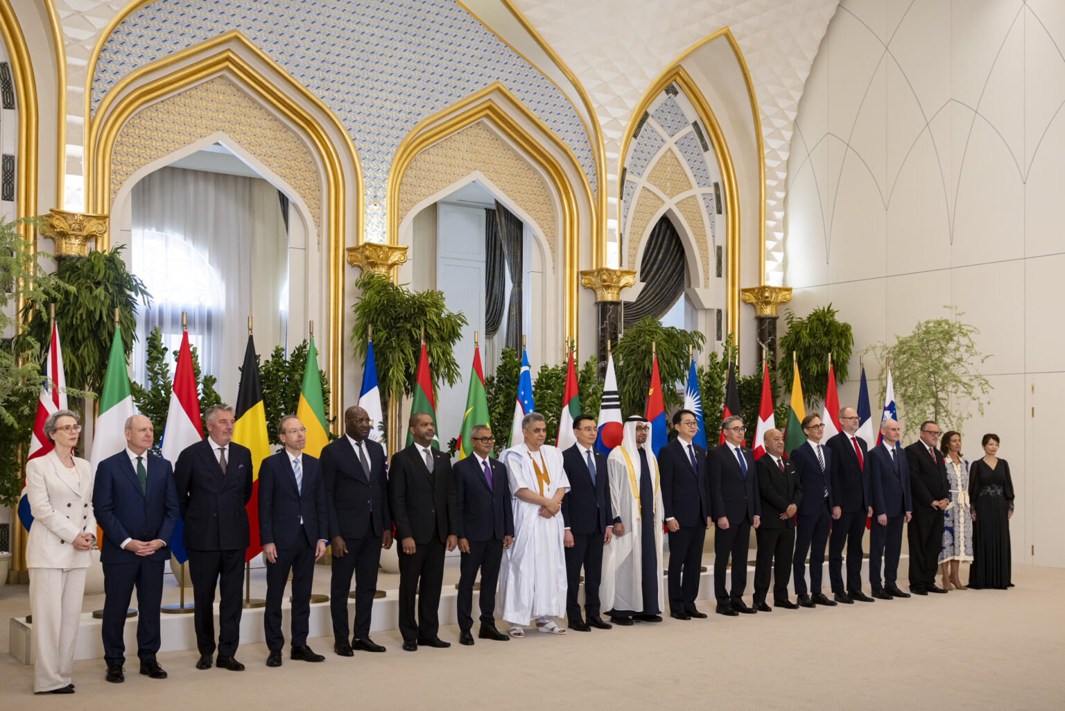UAE President receives credentials of newly appointed ambassadors